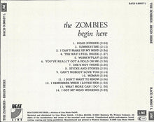 Load image into Gallery viewer, The Zombies : Begin Here (CD, Album, RE)
