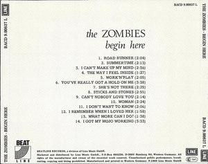 The Zombies : Begin Here (CD, Album, RE)