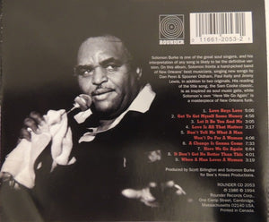 Solomon Burke : A Change Is Gonna Come (CD, Album, RE)