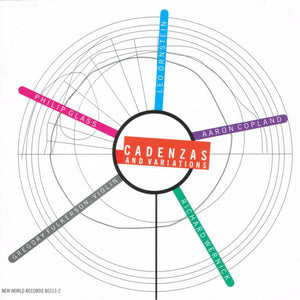 Gregory Fulkerson, Philip Glass, Leo Ornstein, Aaron Copland, Richard Wernick : Cadenzas And Variations (CD, RE)