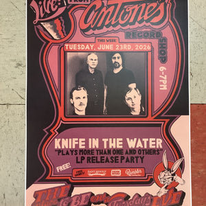 Knife in the Water In-Store - 2026 (Poster)