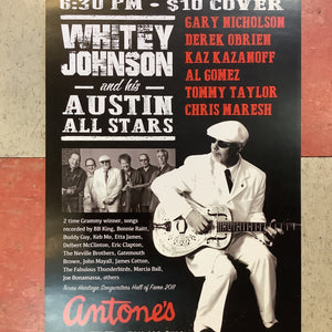 Whitey Johnson at Antone's Nightclub (Poster)