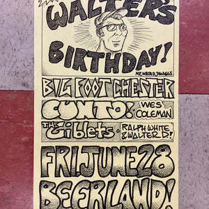 Bigfoot Chester at Beerland (Poster)