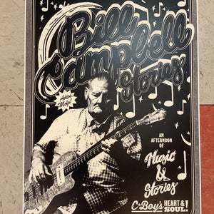 Bill Campbell Stories at C-Boy's - 2024 (Poster)