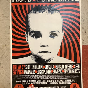 "K-NACK at 20" KNNC FM Reunion Weekend at North Door (Poster)