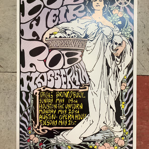 Bob Weir & Rob Wasserman Texas Tour - 2001 (Poster)