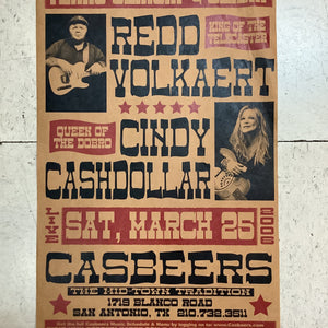 Redd Volkaert and Cindy Cashdollar at Casbeers - 2006 (Poster)