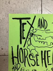 Tex and the Horseheads at Jimmy's (Poster)