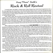 Load image into Gallery viewer, Huey "Piano" Smith : Huey "Piano" Smith's Rock &amp; Roll Revival! (CD, Comp)
