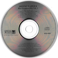 Load image into Gallery viewer, Dionne Warwick : Her Greatest Hits (CD, Comp)
