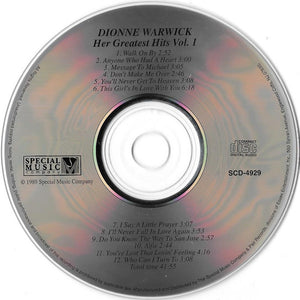 Dionne Warwick : Her Greatest Hits (CD, Comp)