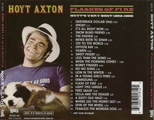 Hoyt Axton : Flashes Of Fire - Hoyt's Very Best 1962-1990 (CD, Album, Comp)