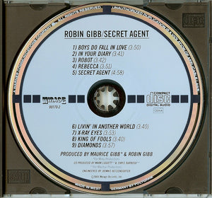 Robin Gibb : Secret Agent (CD, Album, Tar)