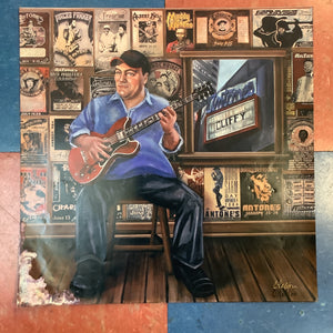 Clifford Antone's Room of The Blues (Poster)