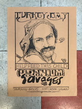Load image into Gallery viewer, Uranium Savages Thanksgiving at Soap Creek Saloon - 1976 (Poster)
