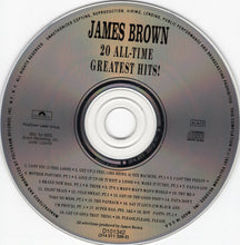 Load image into Gallery viewer, James Brown : 20 All-Time Greatest Hits! (CD, Comp, Club, PMD)
