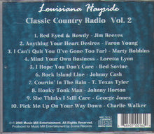 Load image into Gallery viewer, Various : Louisiana Hayride (Classic Country Radio Volume 2) (CD, Album)
