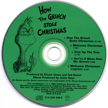 Load image into Gallery viewer, Dr. Seuss : How The Grinch Stole Christmas (CD, RM, PMD)
