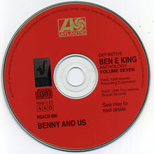 Load image into Gallery viewer, Average White Band &amp; Ben E. King : Benny And Us (CD, Album, RE)
