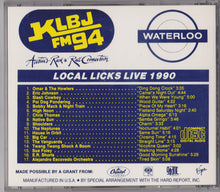 Load image into Gallery viewer, Various : KLBJ FM's Local Licks Live 1990 (CD, Comp)
