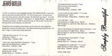 Load image into Gallery viewer, Jerry Butler : Simply Beautiful (CD, Album)
