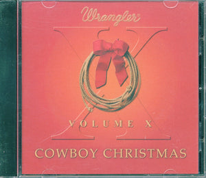 Various : Wrangler Cowboy Christmas (Volume X) (CD, Comp)