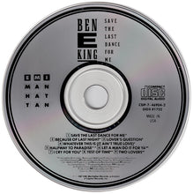 Load image into Gallery viewer, Ben E. King : Save The Last Dance For Me (CD, Album)

