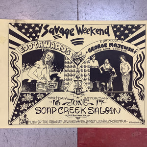 Savage Weekend at Soap Creek Saloon - 1978 (Poster)