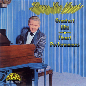 Jerry Lee Lewis : Greatest Hits - Finest Performances (CD, Comp, RP)