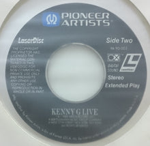 Load image into Gallery viewer, Kenny G (2) : Live (Laserdisc, 12", Album, NTSC)
