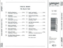 Load image into Gallery viewer, Chuck Berry : Mr Rock 'n' Roll (CD, Comp)

