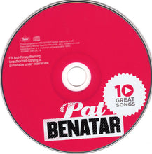 Load image into Gallery viewer, Pat Benatar : 10 Great Songs (CD, Comp, RE)
