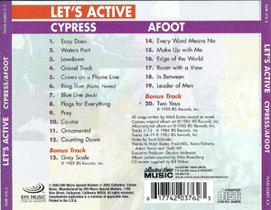 Let's Active : Cypress/Afoot (CD, Comp, RE)