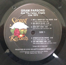 Load image into Gallery viewer, Gram Parsons &amp; The Fallen Angels : Live 1973 (LP, Album)
