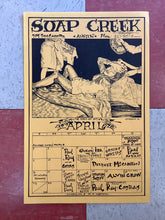Load image into Gallery viewer, Soap Creek Saloon April Calendar - 1978 (Poster)
