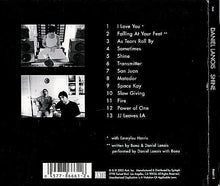 Load image into Gallery viewer, Daniel Lanois : Shine (CD, Album)
