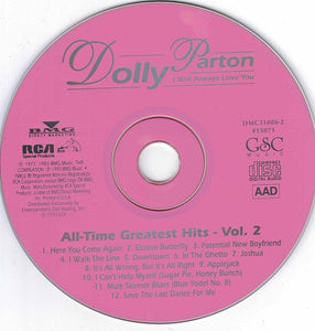 Dolly Parton : I Will Always Love You: 36 All-Time Greatest Hits (3xCD, Comp)