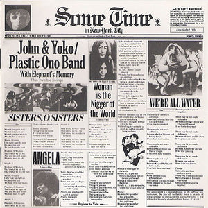 John & Yoko* / Plastic Ono Band* : Some Time In New York City (2xCD, Album, RE, Cap)