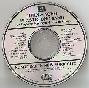 John & Yoko* / Plastic Ono Band* : Some Time In New York City (2xCD, Album, RE, Cap)