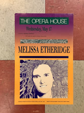 Load image into Gallery viewer, Melissa Etheridge at The Opera House - 1989 (Poster)
