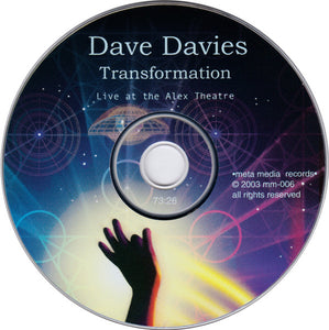 Dave Davies : Transformation (Live At The Alex Theatre) (CD, Album)