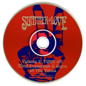 Various : Summer Of Love Volume 2: Turn On - Mind Expansion & Signs Of The Times (CD, Comp)