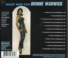 Load image into Gallery viewer, Dionne Warwick : Make Way For Dionne Warwick (CD, Album, RE)
