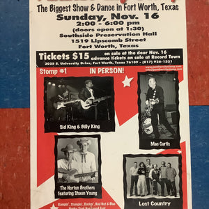 Panther City Stomp - 2003 (Poster)