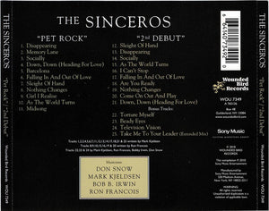 The Sinceros : Pet Rock/2nd Debut (CD, Comp)