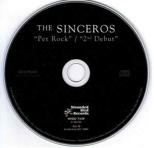 The Sinceros : Pet Rock/2nd Debut (CD, Comp)