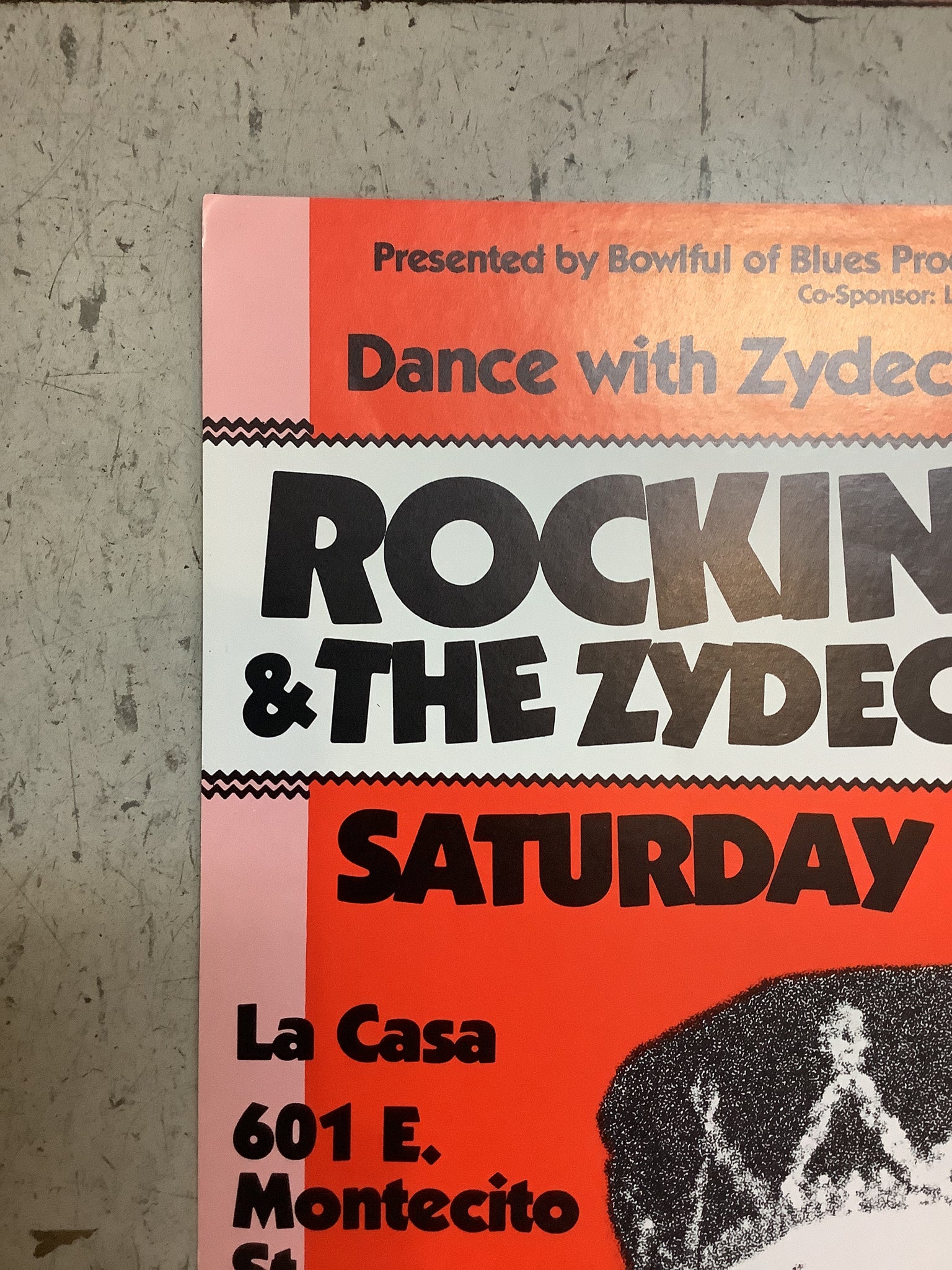 Rockin' Dopsie & The Zydeco Twisters at La Casa (Poster
