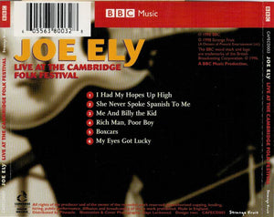 Joe Ely : Live At The Cambridge Folk Festival (CD, Album)