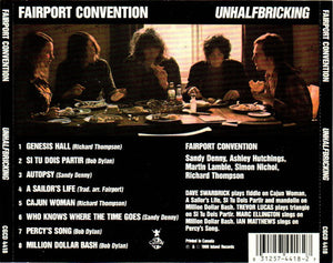 Fairport Convention : Unhalfbricking (CD, Album, RE)