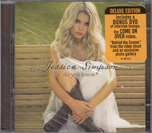 Load image into Gallery viewer, Jessica Simpson : Do You Know (CD, Album + DVD-V, NTSC + Dlx)
